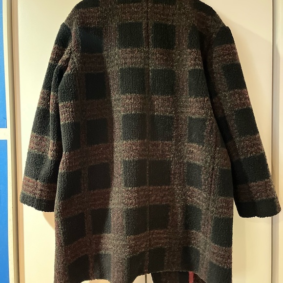 SØSKEN STUDIOS Glen Heavyweight Oversized Teddy Coat Size 2/ US Size M - Picture 3 of 14